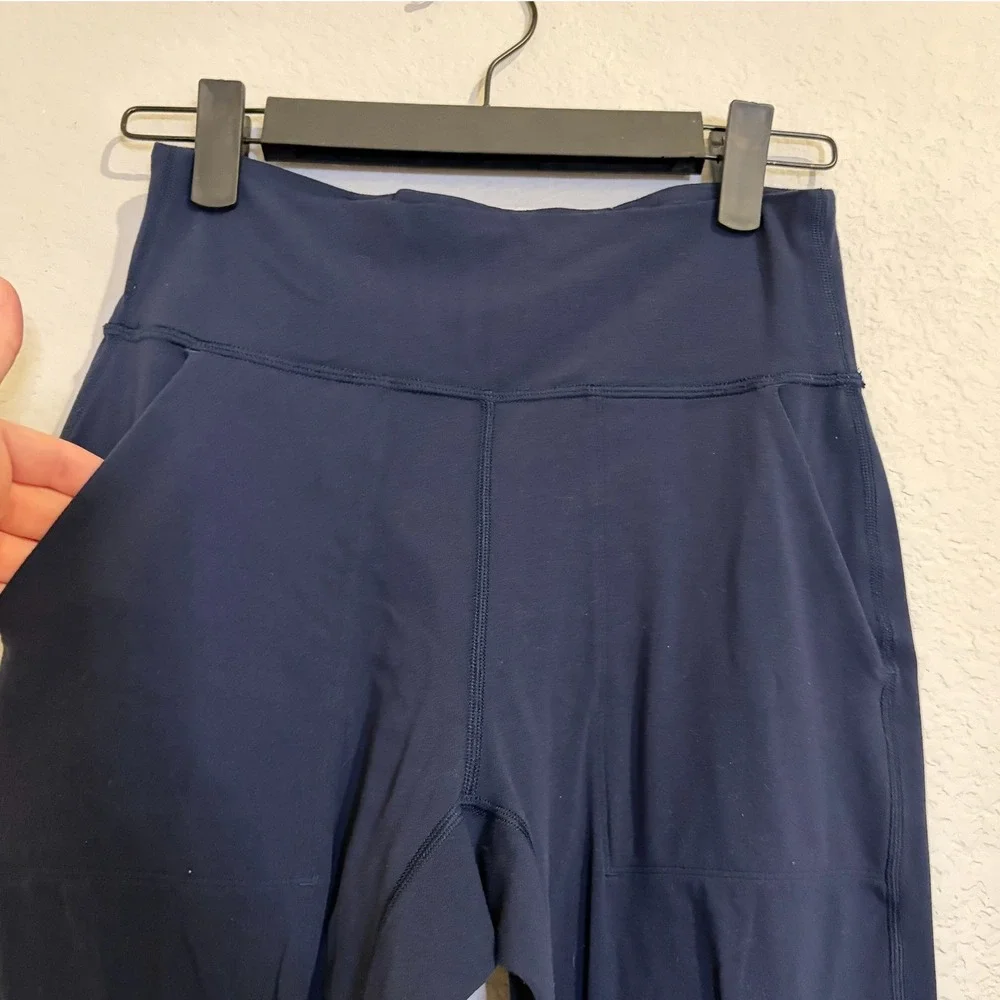 Lululemon Align Jogger Navy Blue High Rise Nulu Yoga Pants SIZE 4